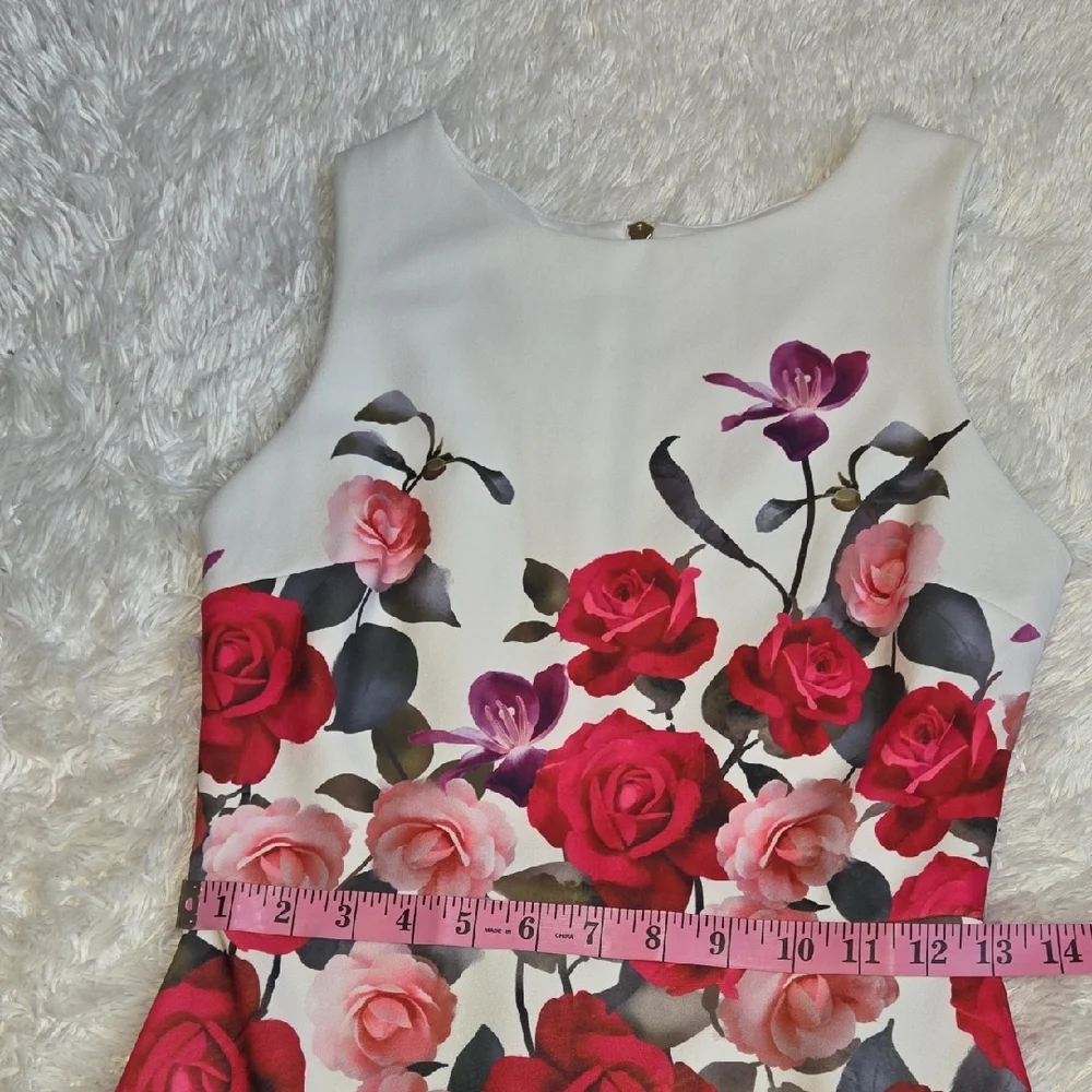Premier Amour Sheath Midi Dress for Cocktail. Sz 2 - Picture 6 of 7